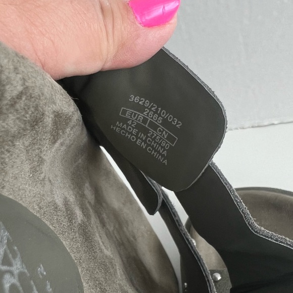 Zara Khaki Buckle Sandals - Picture 9 of 16